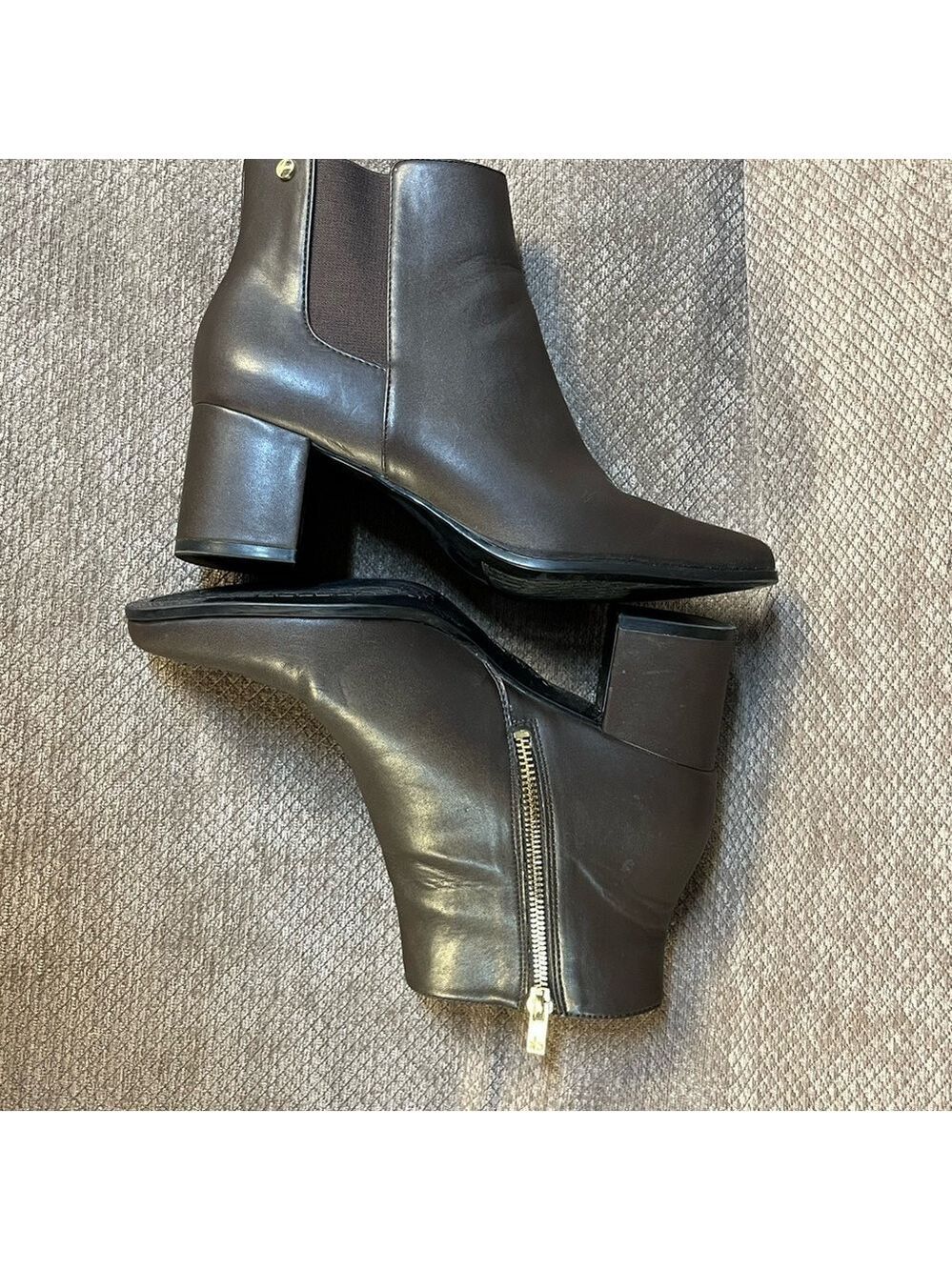 Calvin Klein Brown Fiona Women's Ankle Boot size 7 EUC - Picture 5 of 16